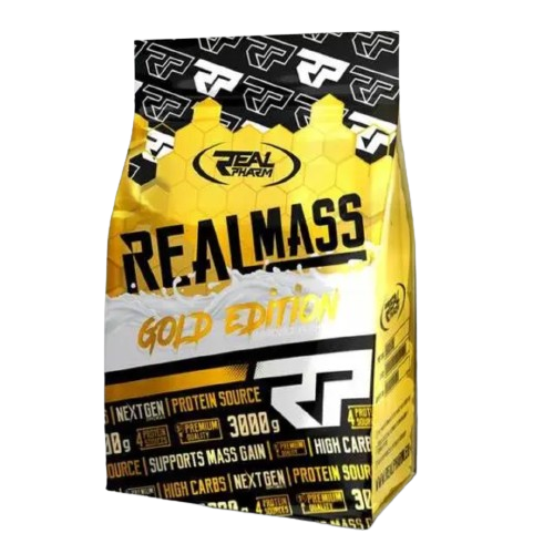 REAL MASS GOLD EDITION GAINER | 3KG REAL PHARM