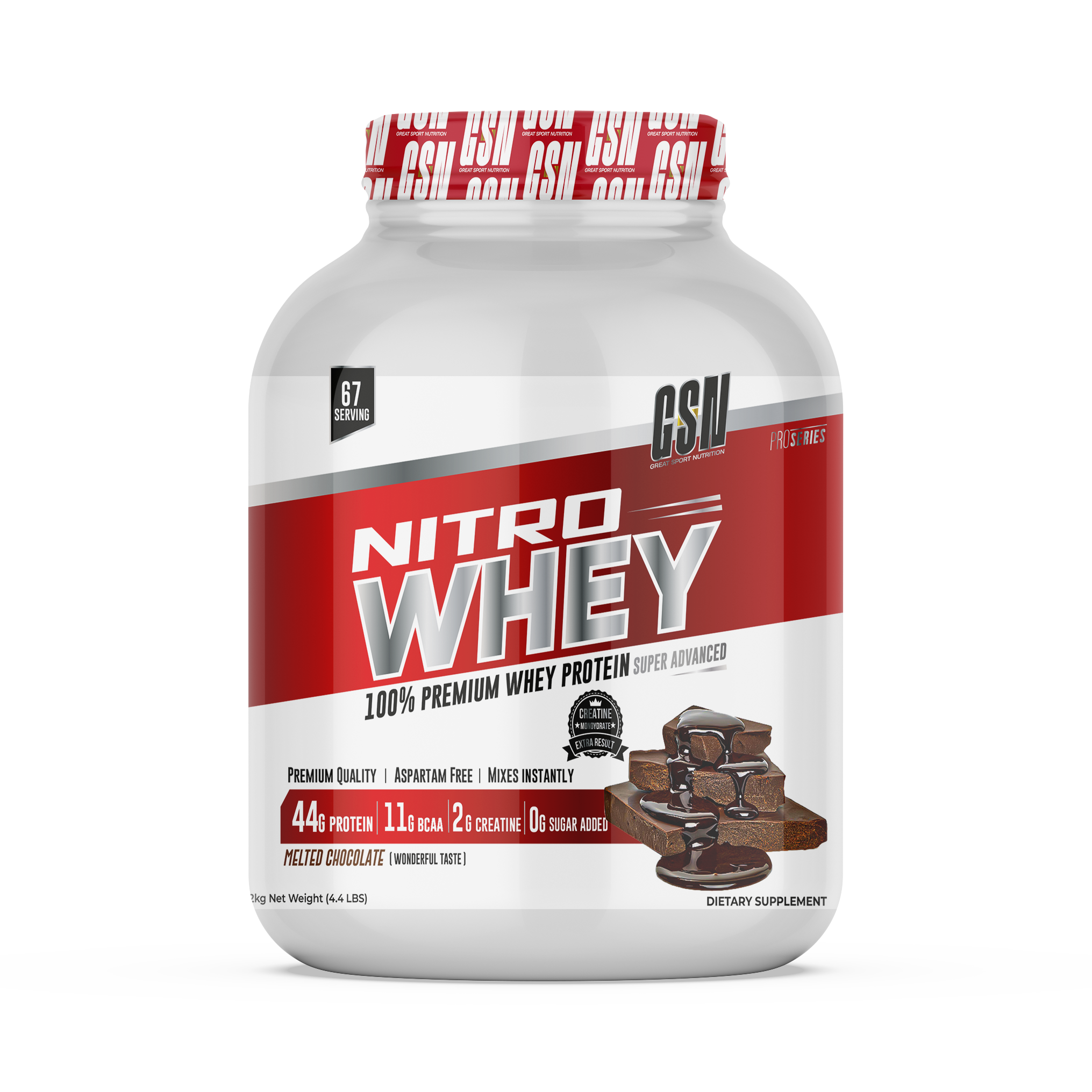 NITRO WHEY GSN Melted Chocolate 2KG